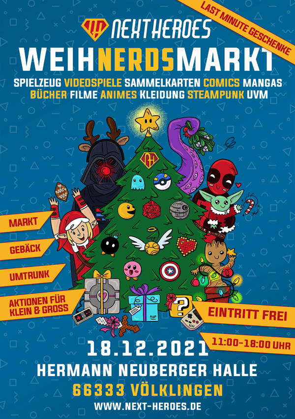 WeihNERDsmarkt 2021 Flyer